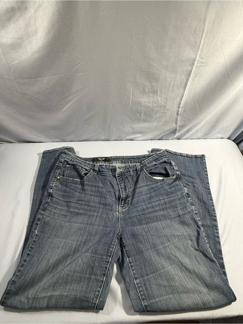 Simply Vera Vera Wang Light Blue Denim Jeans